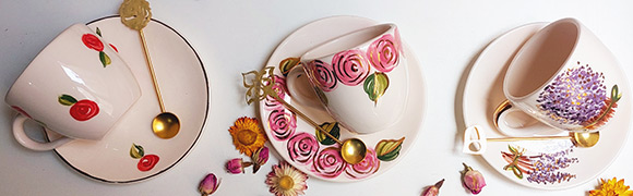 وقتی چای خوری ها بوی گل می دهند...