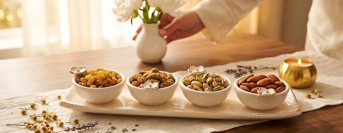 اردورخوری شیک با گل های برجسته برای پذیرایی