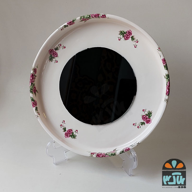 آینه گل سرخ پایه دار