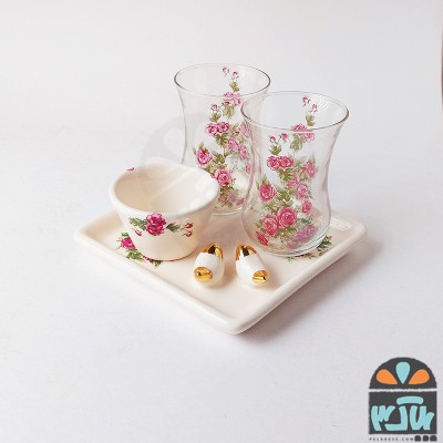 چایخوری تک نفره گل گندم