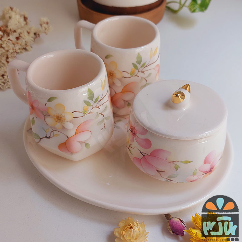 چایخوری دونفره گل رویایی