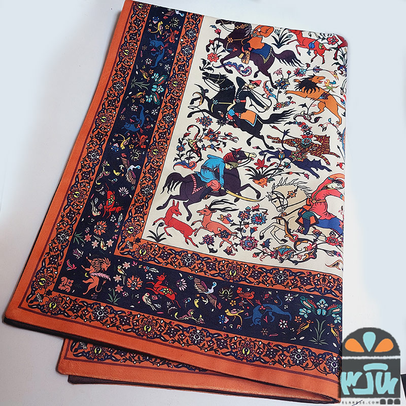 رومیزی 100*70 شکارگاه