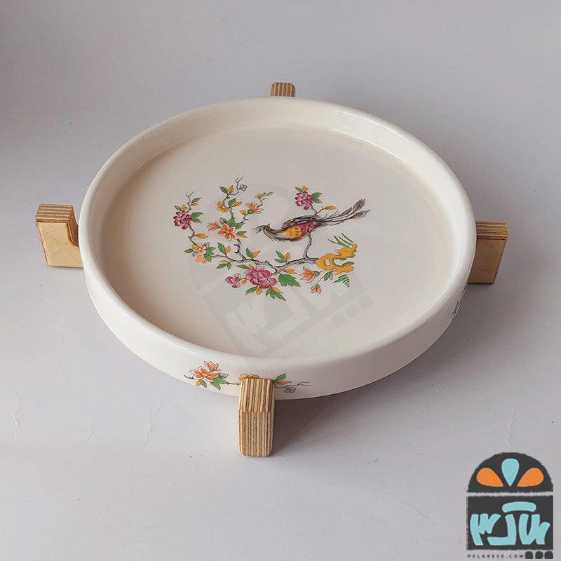 سینی پذیرایی طاووس