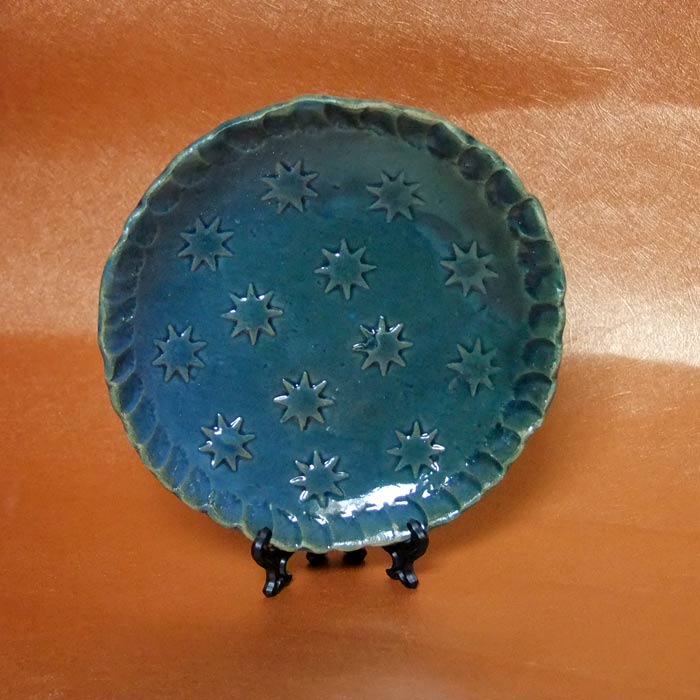 بشقاب سرامیکی ستاره ها