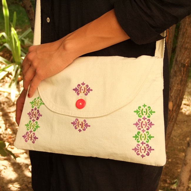 کیف پارچه ای ترمه