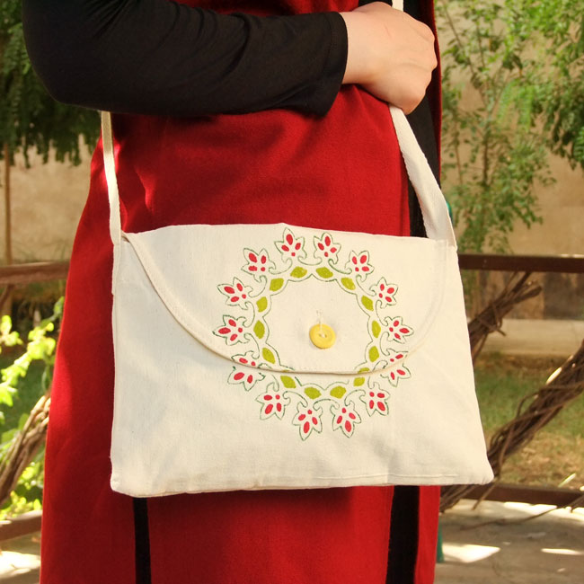 کیف پارچه ای شمسه