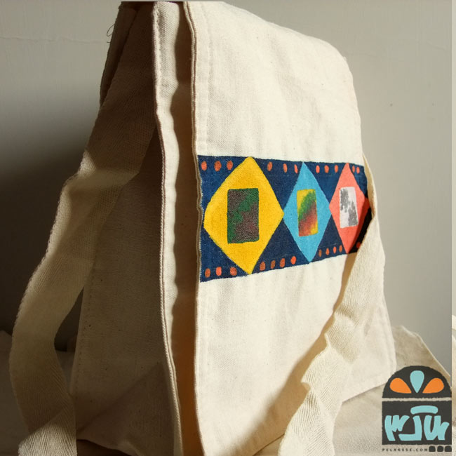 کیف پارچه ای نقش 