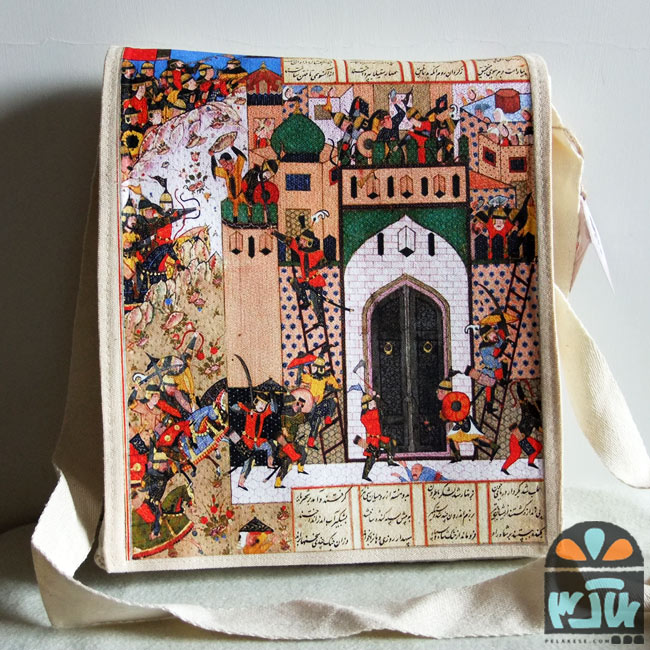 کیف پارچه ای نگارگری 