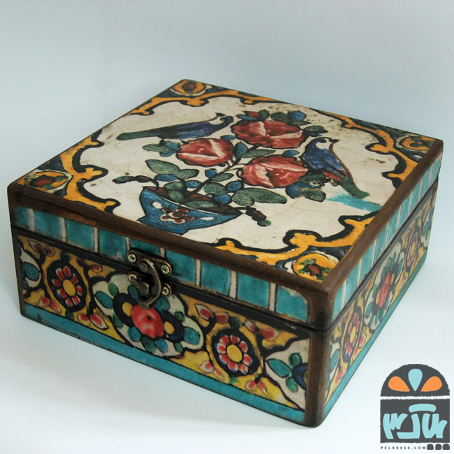 جعبه چوبی هدهد 25*25