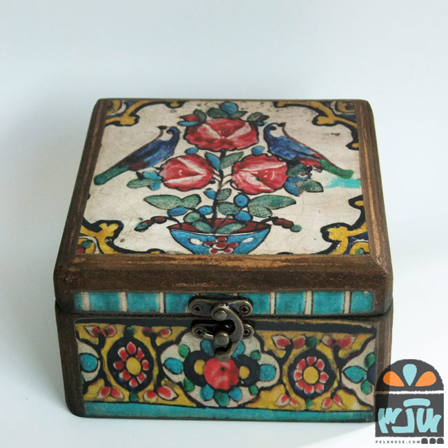 جعبه چای هدهد 20*20