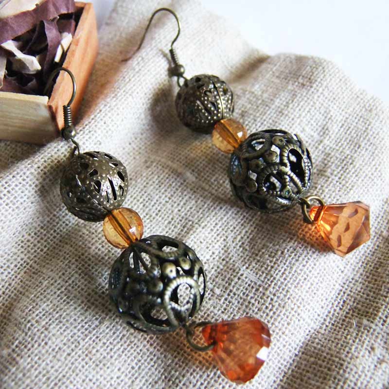 گوشواره چراغ زنبوری