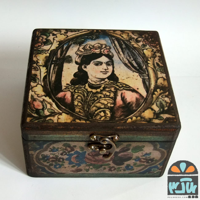 جعبه چوبی خاتون 20*20