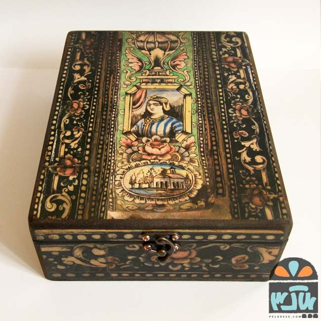 جعبه چای شهربانو 20*25