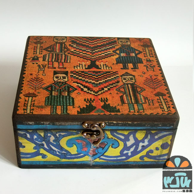 جعبه چوبی قالی 20*20
