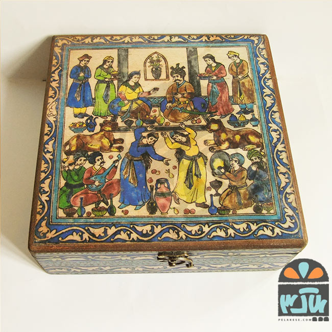 جعبه چای شادانه 25*25