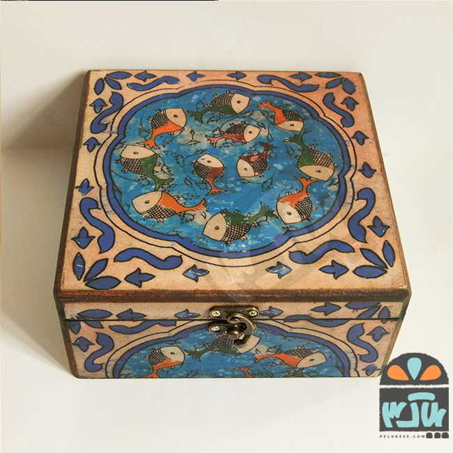 جعبه چای ماهیا20*20