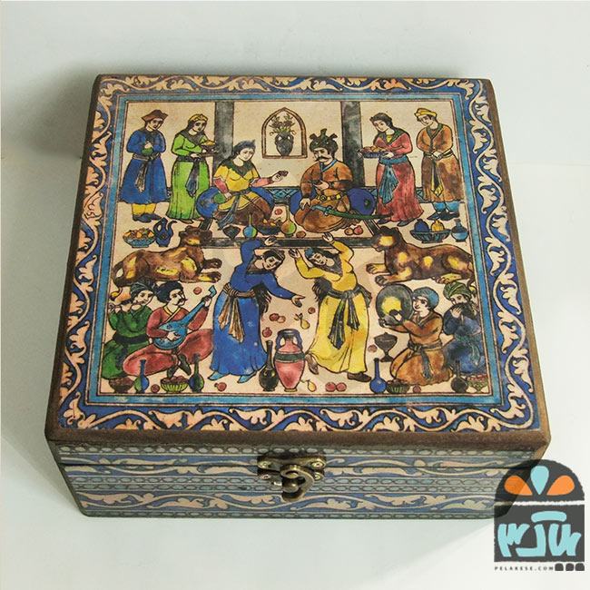 جعبه چای شادانه 20*20