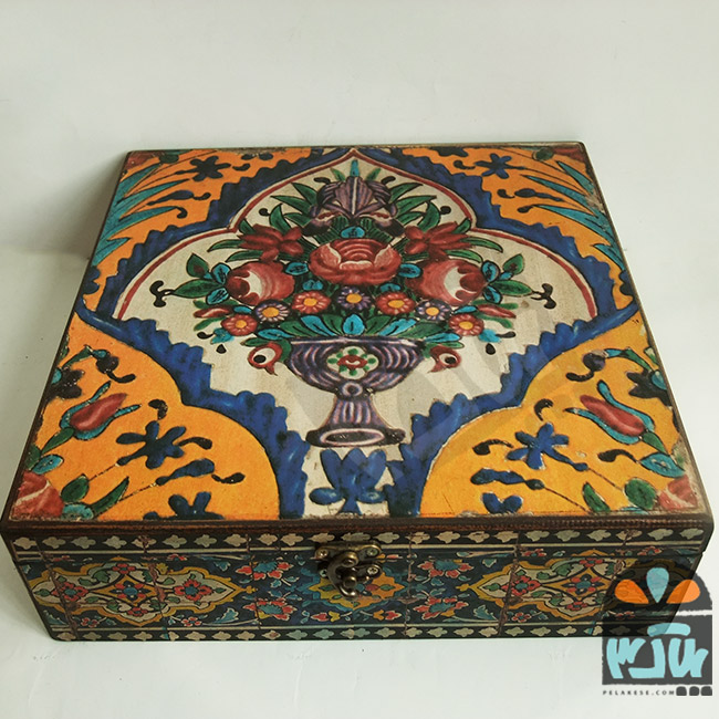 جعبه چای شمعدانی 30*30