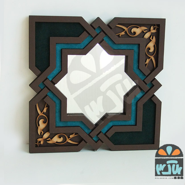 آینه شمسه یاقوتی