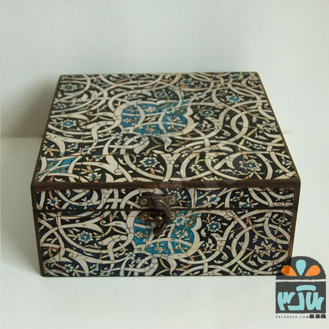 جعبه چای شبدیز 25*25