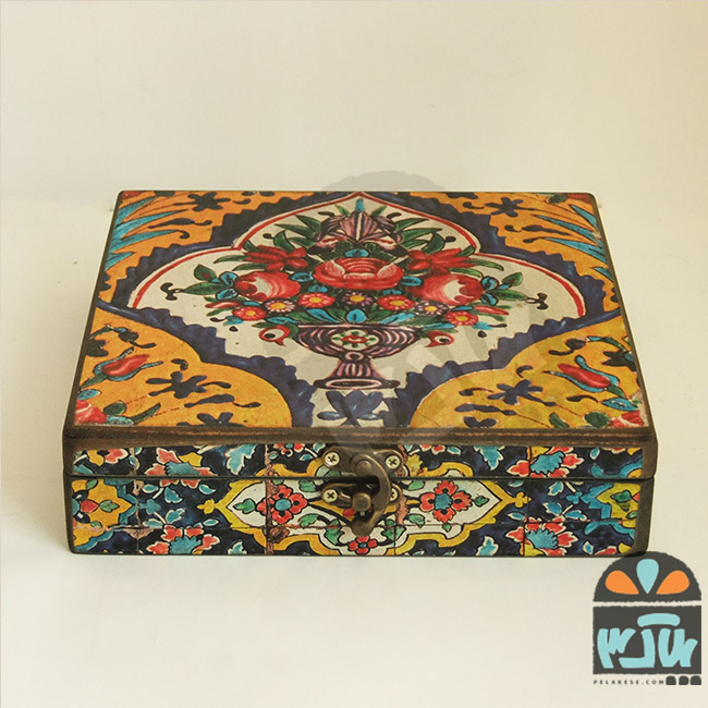 جعبه جواهرات شمعدانی 20*20