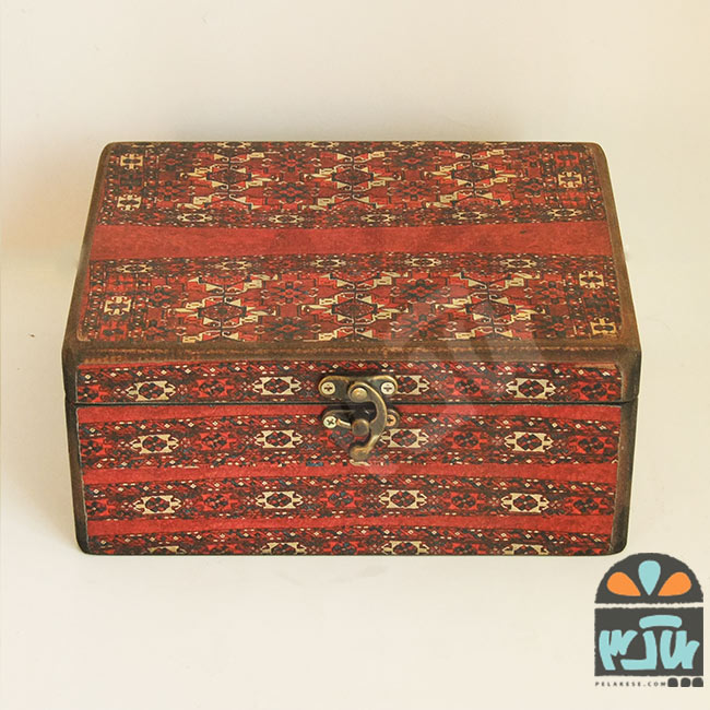 جعبه چوبی سرخاب 15*20