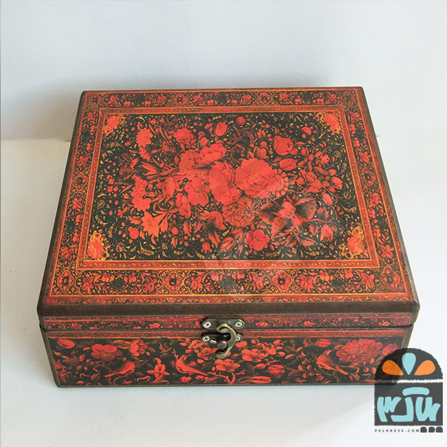 جعبه چای گلنسا 25*25