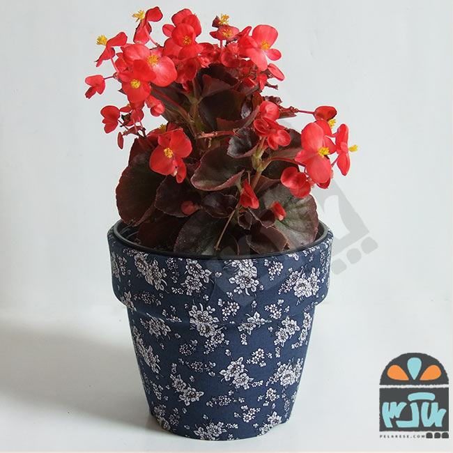 گلدان پارچه ای یاس رازقی