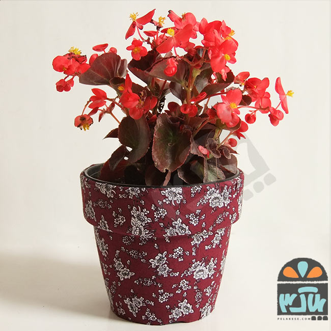 گلدان پارچه ای یاس