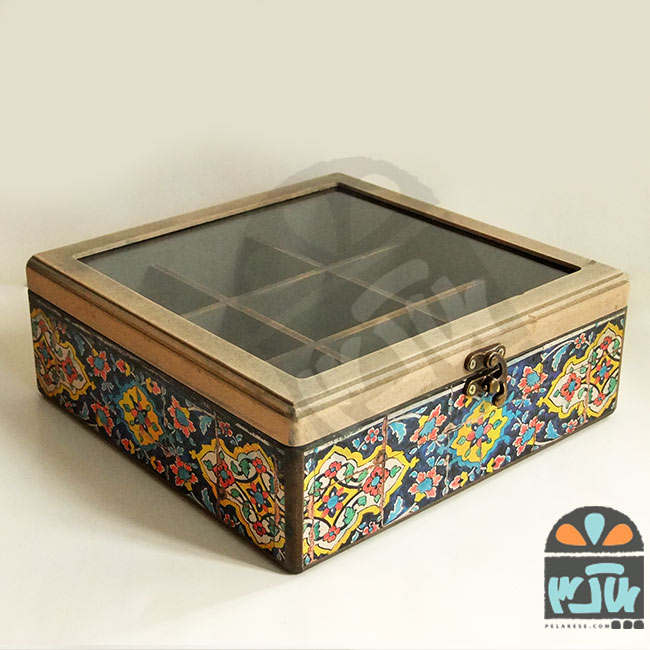 جعبه چای لاچین 25*25