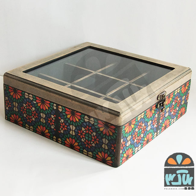 جعبه چای ارسی 25*25