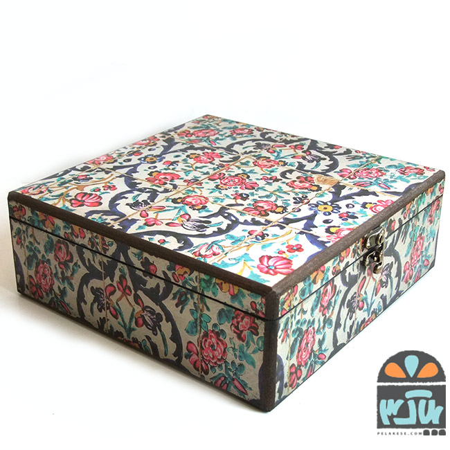 جعبه چای 25*25 نگارا