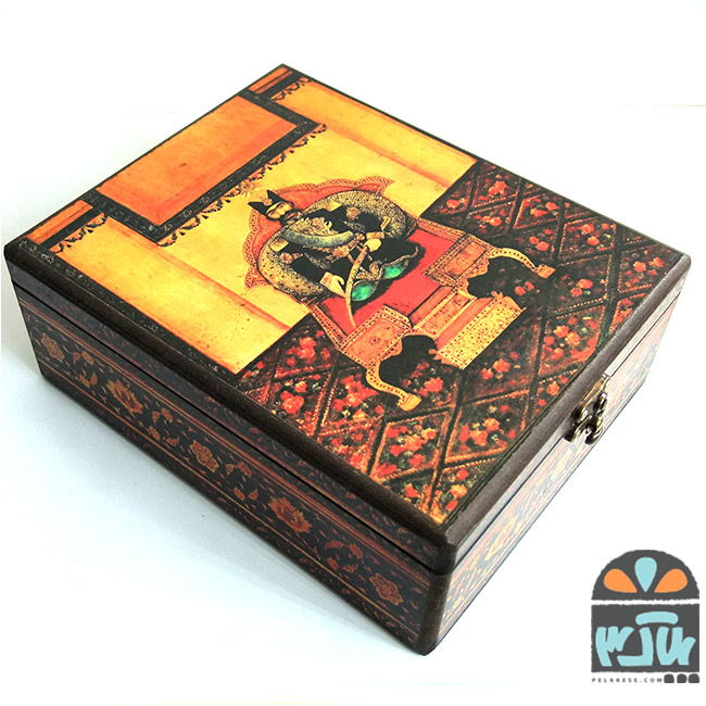 جعبه چای 20*25 قاجار