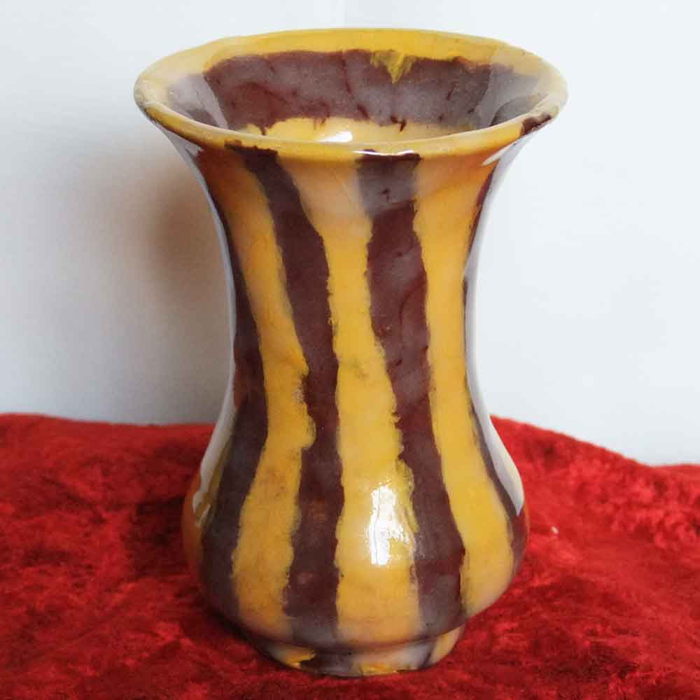 گلدان سرامیکی راه راه