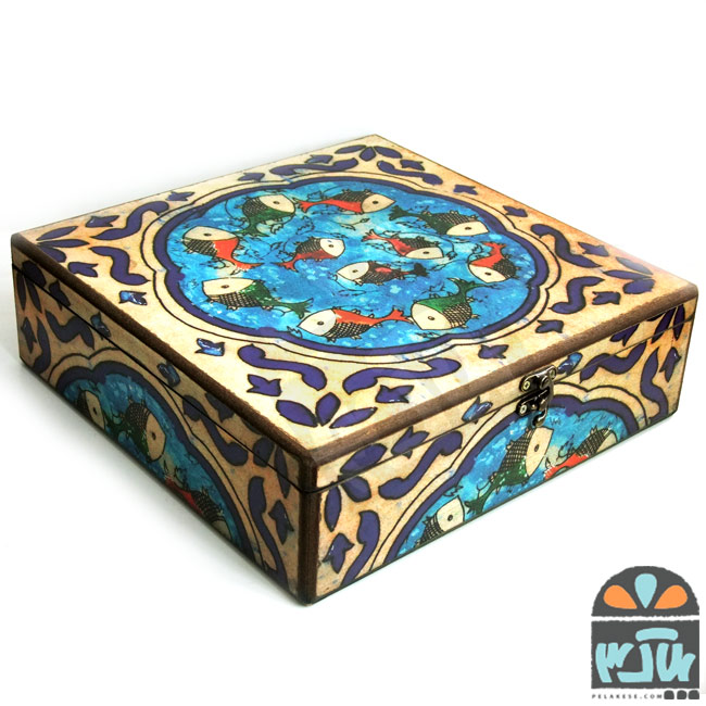 جعبه چای ماهیا 30*30