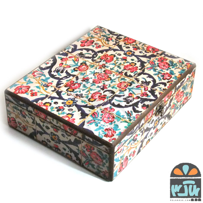 جعبه چای نگارا 25*30