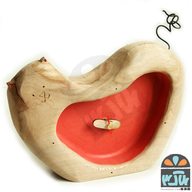 ساعت چوبی مخمل