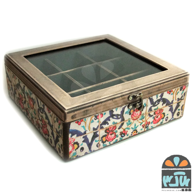 جعبه 25*25 درب شیشه ای نگارا