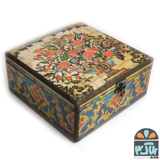 جعبه چای گلستان 20*20