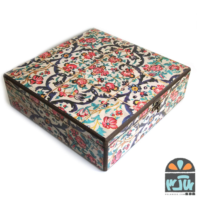 جعبه چای 30*30 نگارا