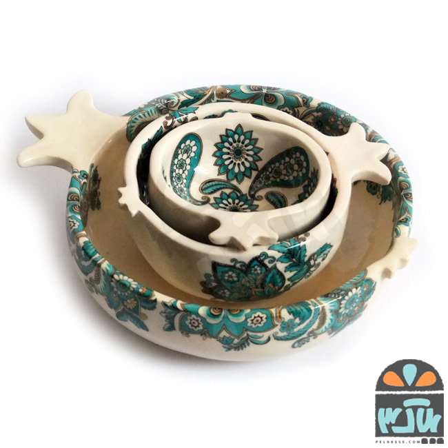 ست کاسه انار گلبرگ 