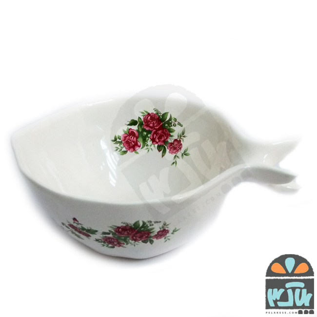 ظرف انار گلسرخی بزرگ