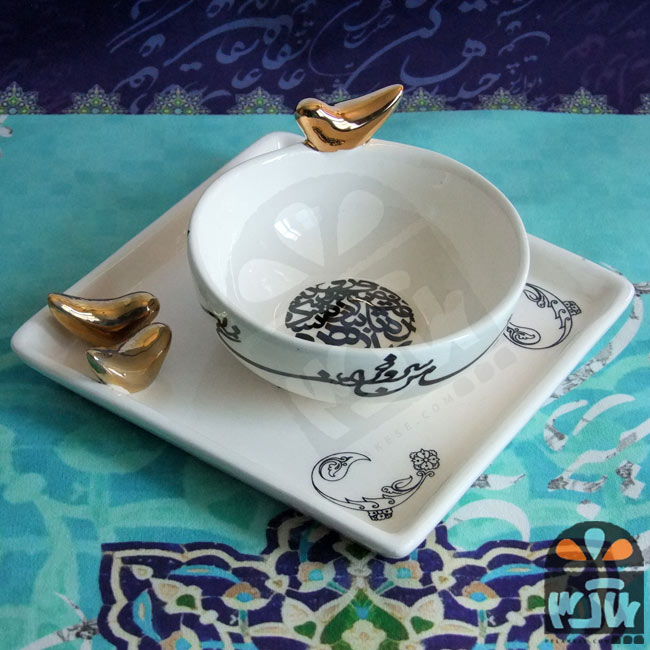 ست بشقاب و کاسه میر عماد 