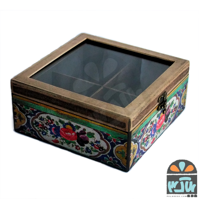 جعبه شیشه ای رونیا 20*20