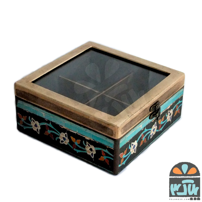 جعبه شیشه ای آلا20*20