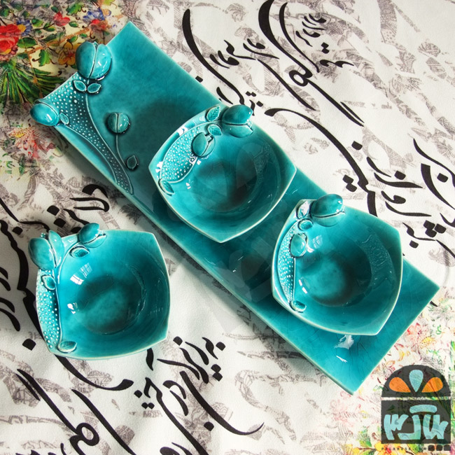 ست اردورخوری لاله فیروزه 