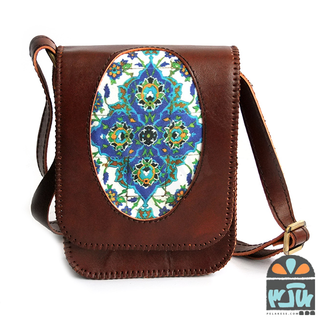 کیف چرم شمسه