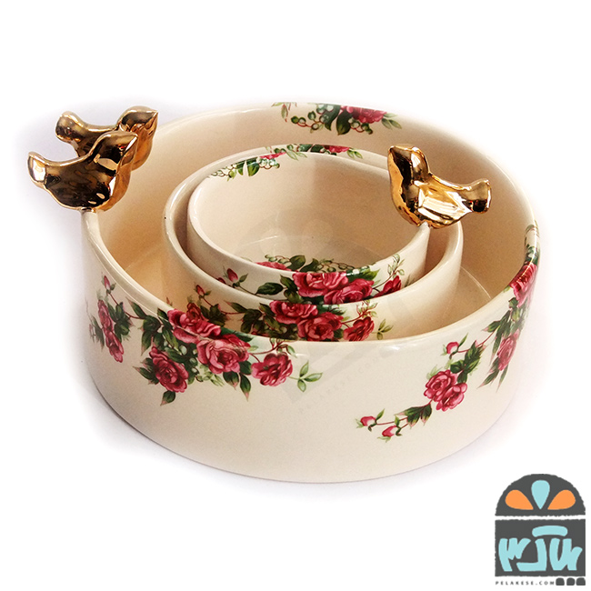 ست گلسرخی سایز 1 و 2 و 4 