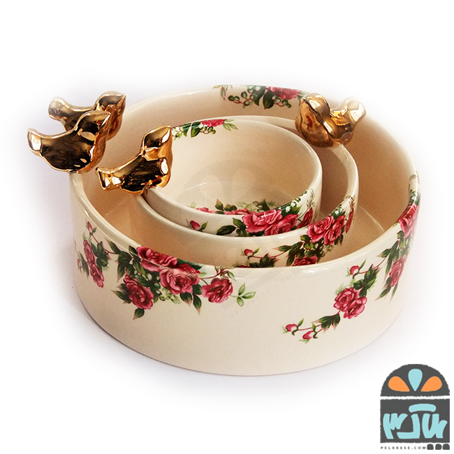 ست گلسرخی سایز 1 و 2 و 4 