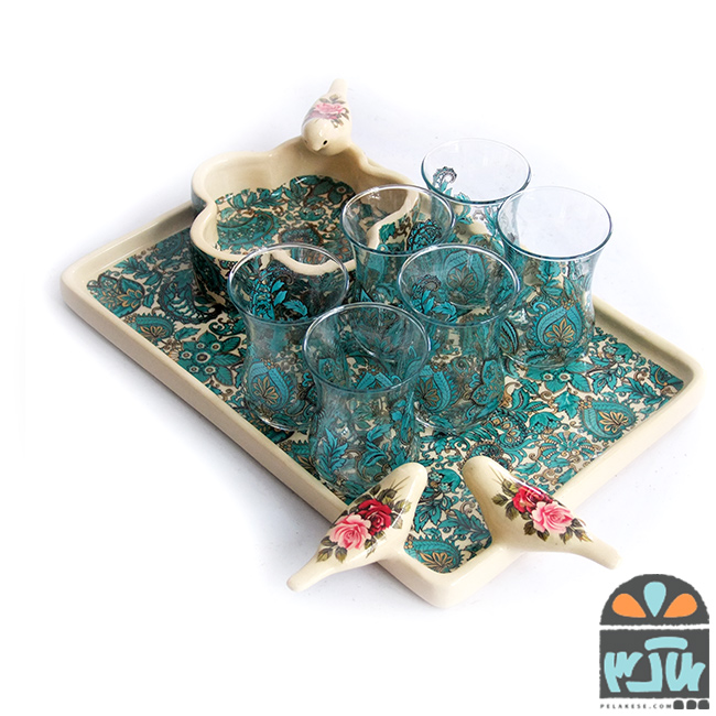 ست چایخوری شش نفره گلبرگ